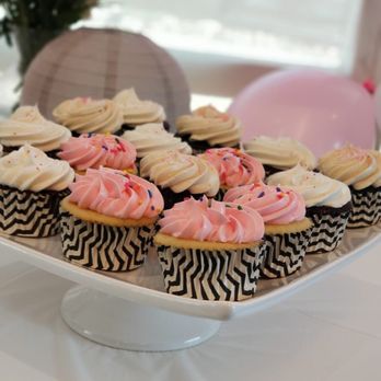 The Goods Desserts - a platter of cupcakes - Bakeries Near Me