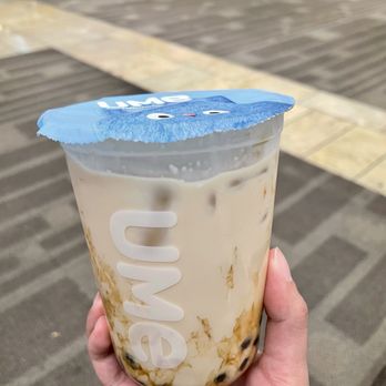 UMe Tea - Brown Sugar Boba Fresh Milk - Medium - some boba were tough :/ - January 2026 - Bubble Tea Near Me - Pleasanton, California UMe Tea - Brown Sugar Boba Fresh Milk - Medium - some boba were tough :/ - January 2026 - Bubble Tea Near Me - Pleasanton, California