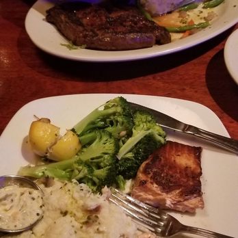 Jasper's - Salmon, broccoli, cauliflower mash, steak - American Near Me - Upper Marlboro, Maryland Jasper's - Salmon, broccoli, cauliflower mash, steak - American Near Me - Upper Marlboro, Maryland