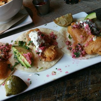 Empire - Crispy fish tacos, featured for the month. - Burgers Near Me - Naperville, Illinois