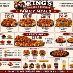 Kings chicken & biscuits