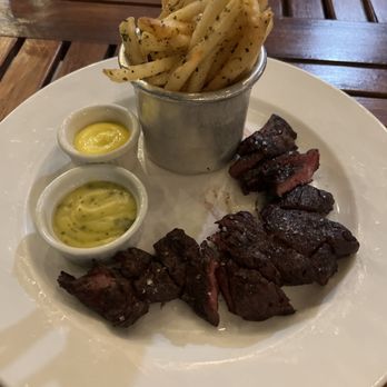 Bistro Vendôme - Hangar steak with frites - French Near Me - Denver, Colorado