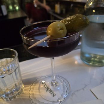 Sudova * Eastern European Kitchen - My Borschtini cocktail. Hearty. - Modern European Near Me - Cincinnati, Ohio