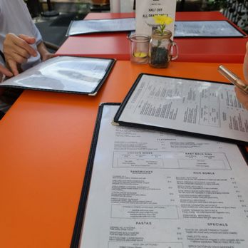 The Sweet Sap - Going over the menu, lets see here..... - New American Near Me - Flushing, New York