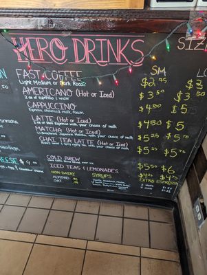 Menu photo 2 Hero Coffee and Bagel Bar Chicago, IL Menu photo 2 Hero Coffee and Bagel Bar Chicago, IL
