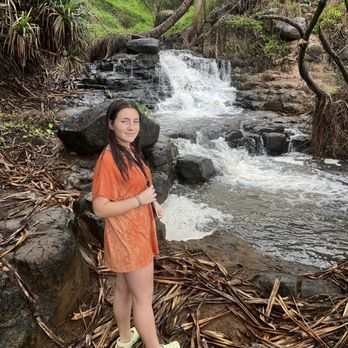 Queen's Bath - Stream flowing into the ocean at the end of the hike - Landmarks & Historical Buildings Near Me - Princeville, Hawaii
