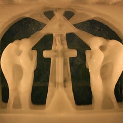 Magic Ice St. Thomas - The walk-in Ice Chapel at Magic Ice, St.Thomas.