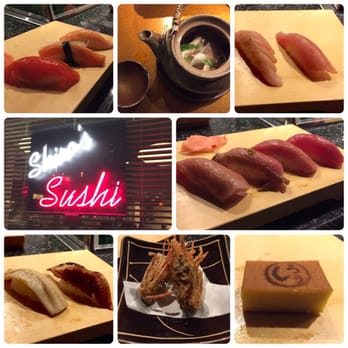 Shiro's - Snippets of the omakase: salmon 3 ways, matsutake soup, albacore, tuna 4 ways, anago / unagi, fried shrimp, tamagoyaki - Sushi Bars Near Me - Seattle, Washington