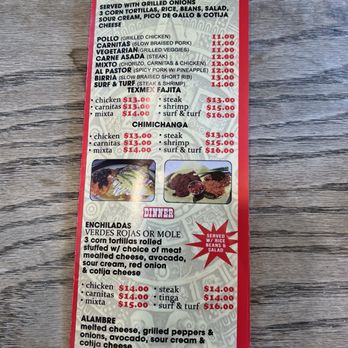 Sidewalk Tacos - Menu - Food Trucks Near Me - New York, New York Sidewalk Tacos - Menu - Food Trucks Near Me - New York, New York