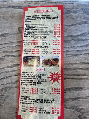 Menu photo 1 Sidewalk Tacos New York, NY Menu photo 1 Sidewalk Tacos New York, NY