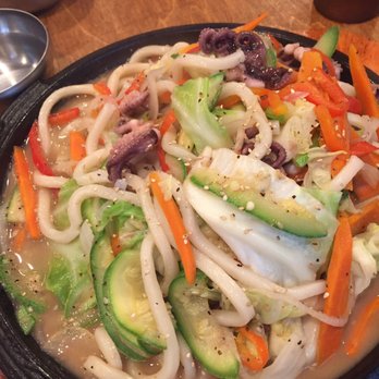 Lighthouse Tofu - Calamari noodles - Korean Near Me - Annandale, Virginia