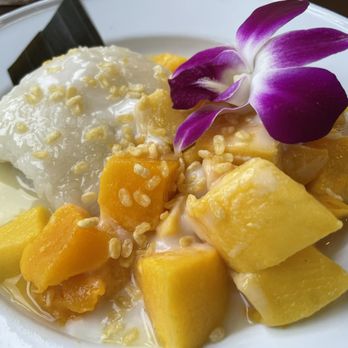 Thaprachan Thai Cuisine - Mango Sticky Rice - Thai Near Me - Seattle, Washington Thaprachan Thai Cuisine - Mango Sticky Rice - Thai Near Me - Seattle, Washington
