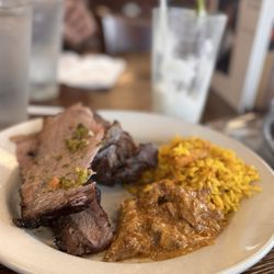 Bonfire Brazilian Steakhouse - A sample plate