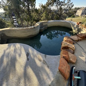 Cody Pools Bee Cave - What a mess, especially our beautiful pebble tech that Cody pools built and then completely destroyed. - Pool & Hot Tub Service Near Me - Bee Cave, Texas