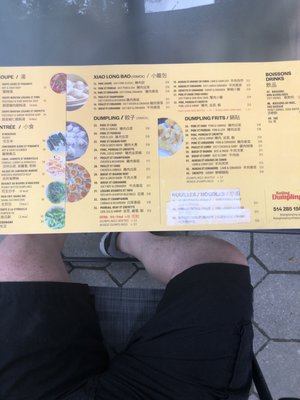 Menu photo 5 Beijing Dumpling Montreal, QC