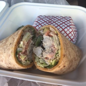 Flo's Luncheonette - Southwest chicken wrap-my fave! - American Near Me - Blue Point, New York