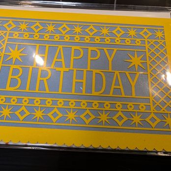 Hallmark Cards Incorporated - A Hallmark birthday card front. - Cards & Stationery Near Me - Kansas City, Missouri