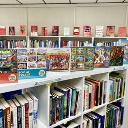 The Green Spot Used Books and More - The Green Spot has new and used puzzles as well as gently used books.