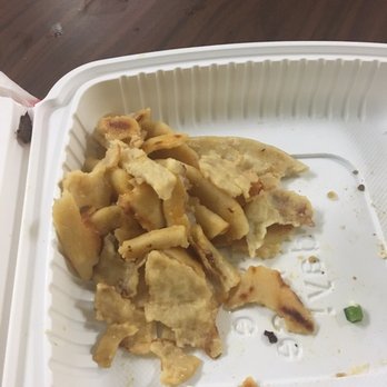Gloria's Pupuseria - This is all the masa left from the pupusas that was too thick to eat and did not have filling. - Latin American Near Me - Washington, DC, District of Columbia