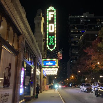 Fox Theatre - Fox Theatre sign and marquee. - Performing Arts Near Me - Atlanta, Georgia Fox Theatre - Fox Theatre sign and marquee. - Performing Arts Near Me - Atlanta, Georgia
