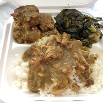 Hilltop Caribbean Grill - Curry Chicken Lunch Special $5.99 - Caribbean Near Me - Lithonia, Georgia