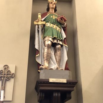 St Louis Cathedral - Statue of St Louis King of France. - Landmarks & Historical Buildings Near Me - New Orleans, Louisiana St Louis Cathedral - Statue of St Louis King of France. - Landmarks & Historical Buildings Near Me - New Orleans, Louisiana