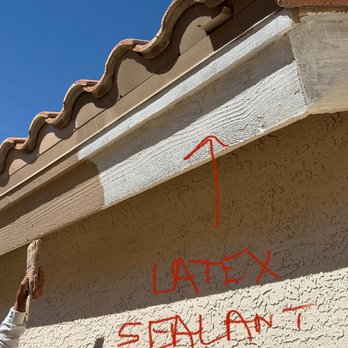 High Sonoran Desert Painting - Wood trim pre-sealed and hand painted - Painters Near Me - Phoenix, Arizona