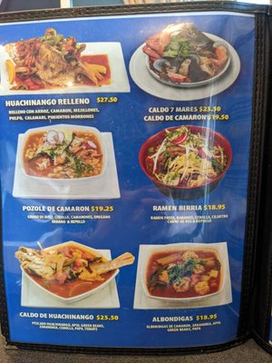 Menu photo 6 Mariscos Los Altos Tracy, CA