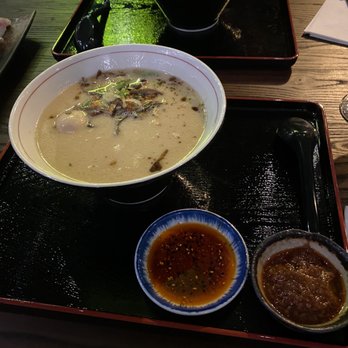 Nagomiya - Kotteri tonkotsu with added hot sesame oil (+$1) and spicy  miso ball (+1.50) - Sushi Bars Near Me - Atlanta, Georgia