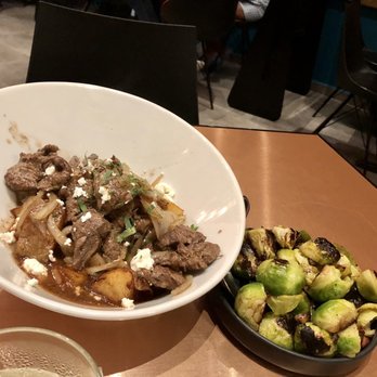 Rare 125 - Filet mignon special in onions and Brussels sprouts - Steakhouses Near Me - San Juan, Puerto Rico Rare 125 - Filet mignon special in onions and Brussels sprouts - Steakhouses Near Me - San Juan, Puerto Rico
