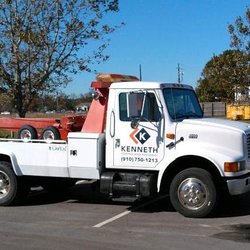 Kenneth Towing and Recovery - New signs on truck