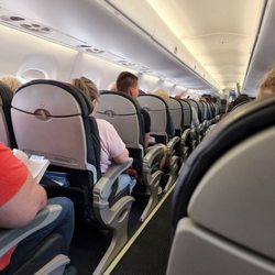 American Airlines - On my way home! Comfortable seats.