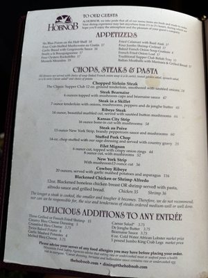 Menu photo 4 HOBNOB Racine, WI