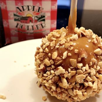 Apple Holler - Carmel Apple dipped with peanuts. - American Near Me - Sturtevant, Wisconsin Apple Holler - Carmel Apple dipped with peanuts. - American Near Me - Sturtevant, Wisconsin
