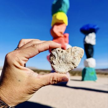 Seven Magic Mountains - Public Art Near Me - Las Vegas, Nevada Seven Magic Mountains - Public Art Near Me - Las Vegas, Nevada