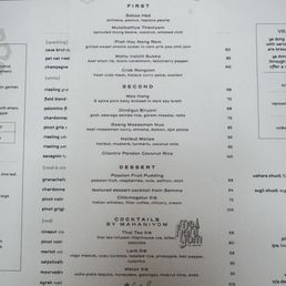 Kalaya x Semma collab menu Kalaya x Semma collab menu