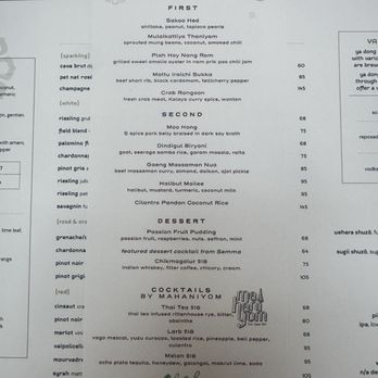 Kalaya - Kalaya x Semma collab menu - Thai Near Me - Philadelphia, Pennsylvania Kalaya - Kalaya x Semma collab menu - Thai Near Me - Philadelphia, Pennsylvania