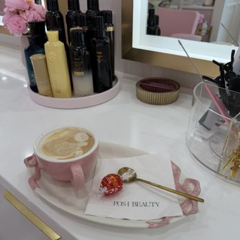 Posh Beauty - Coffee and a treat - Blow Dry/Out Services Near Me - Sweetwater, Florida Posh Beauty - Coffee and a treat - Blow Dry/Out Services Near Me - Sweetwater, Florida