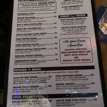 Dalton's Bar & Grill - Menu - New American Near Me - New York, New York Dalton's Bar & Grill - Menu - New American Near Me - New York, New York
