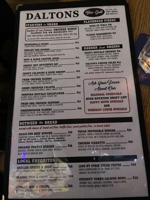 Menu photo 6 Dalton's Bar & Grill New York, NY Menu photo 6 Dalton's Bar & Grill New York, NY
