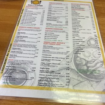 Sally’s Diner - Menu. - Breakfast & Brunch Near Me - Longwood, Florida Sally’s Diner - Menu. - Breakfast & Brunch Near Me - Longwood, Florida