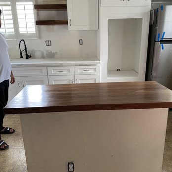 MDRN Construction - Butcher block is gorgeous - General Contractors Near Me - Burbank, California