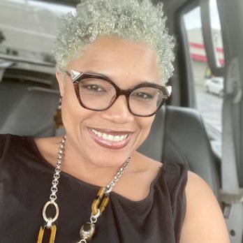 John Lane Studio - Silver, grey, and mint green.  I love this look. My hair will not grey on its own so I have to get it colored grey. I love it. - Hair Salons Near Me - Nashville, Tennessee
