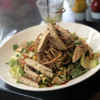 Yard House - Gardein BBQ Chicken Salad - New American Near Me - Atlanta, Georgia Yard House - Gardein BBQ Chicken Salad - New American Near Me - Atlanta, Georgia