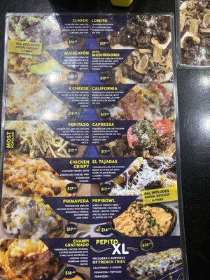 Menu photo 3 Pepitazo Duluth, GA