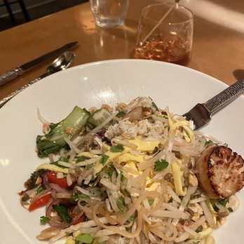 Red Ginger - Seafood Pad Thai - Asian Fusion Near Me - Traverse City, Michigan