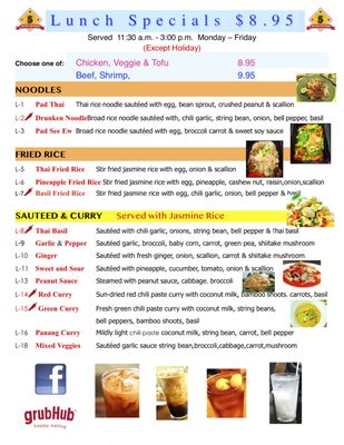 Menu photo 5 Five Stars Thai Restaurant Union City, NJ