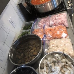 Amazing fresh seafood for my Chippino! Amazing fresh seafood for my Chippino!