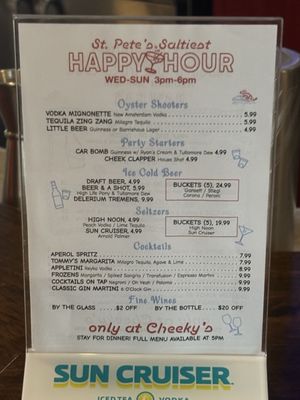 Menu photo 7 Cheeky's St. Petersburg, FL Menu photo 7 Cheeky's St. Petersburg, FL