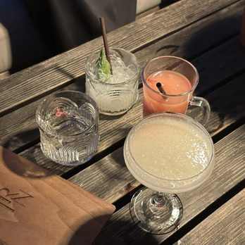 Firn - Watermelon frose, colada shaved ice, thaibreaker, bellafonte - Cocktail Bars Near Me - Seattle, Washington Firn - Watermelon frose, colada shaved ice, thaibreaker, bellafonte - Cocktail Bars Near Me - Seattle, Washington